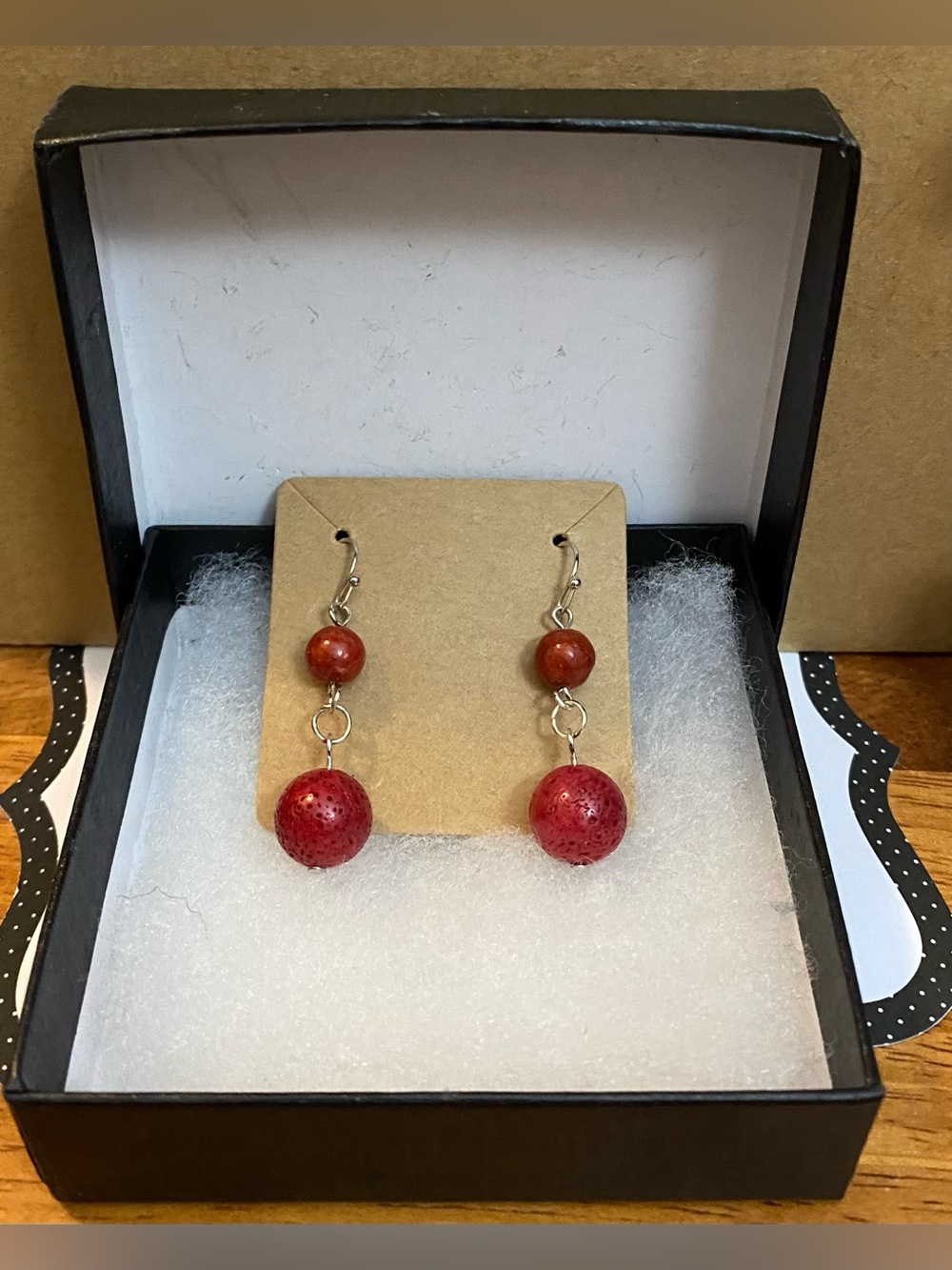 NEW Coral earrings